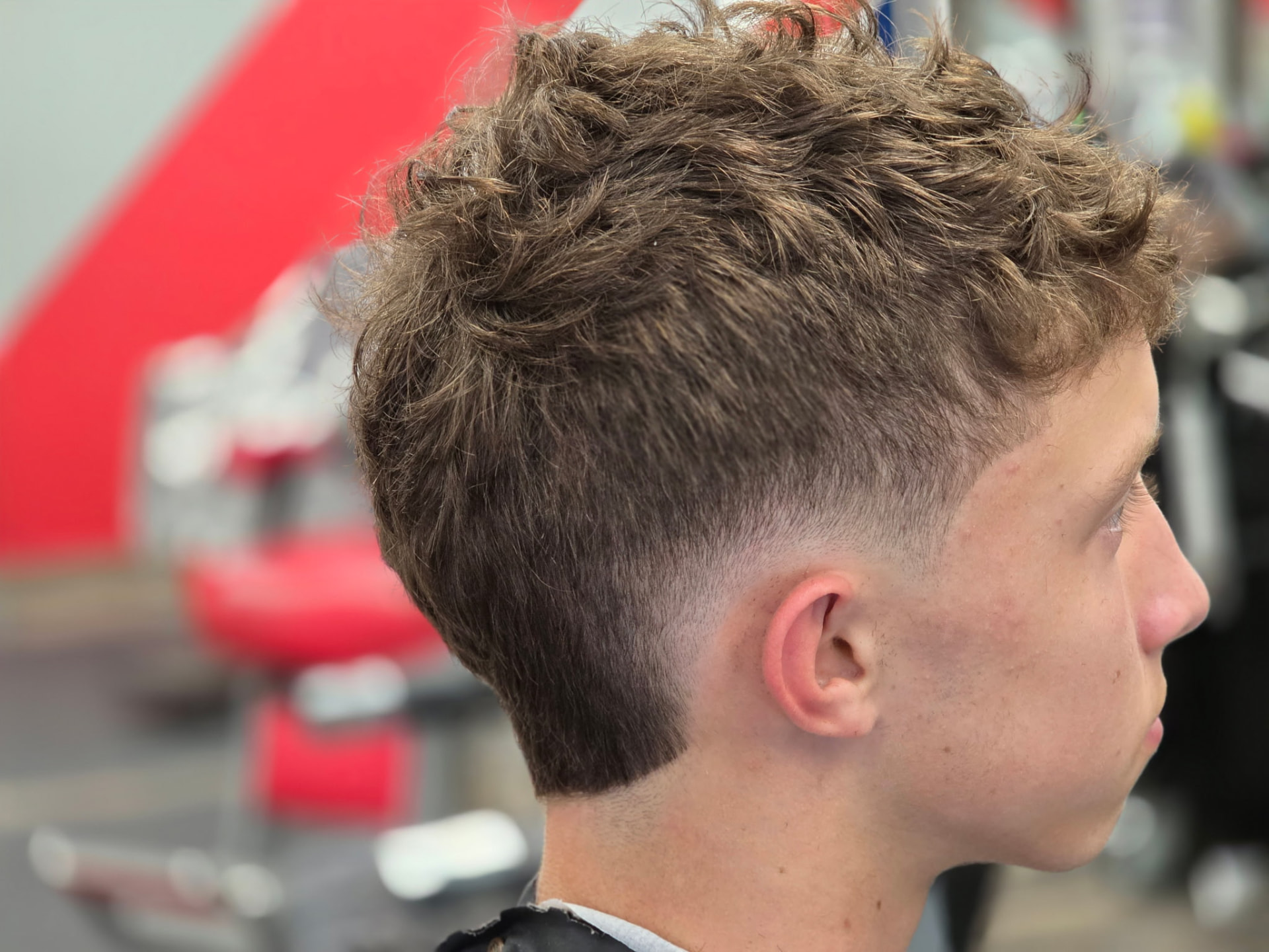 Textured Burst Taper